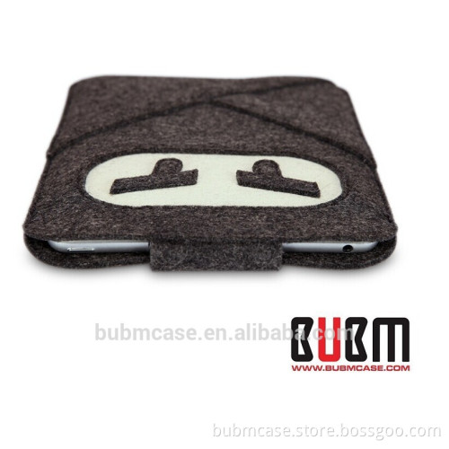 Fashion Black Tablet Wool 7.9 inch Tablet Case Cute Cartoon Naruto Bag